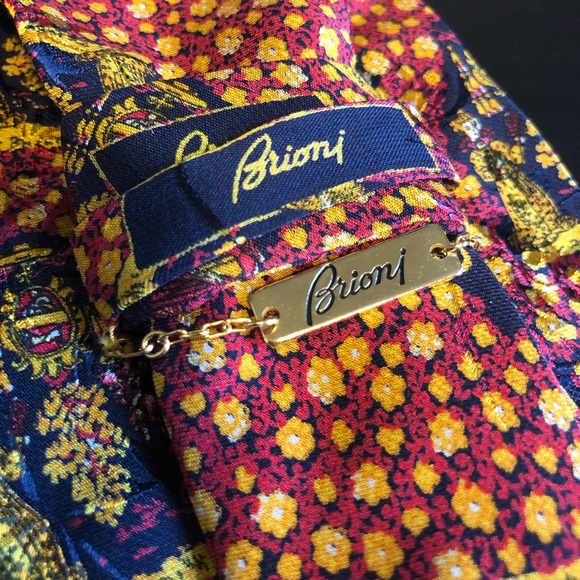 Brioni silk tie - Picture 4 of 8